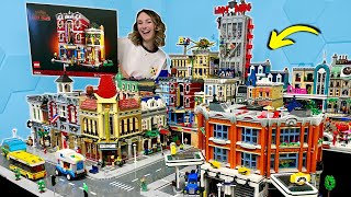 LEGO CITY UPDATE Placing The 2023 LEGO Modular Jazz Club [upl. by Dugaid]