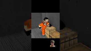 HE TRIED TO ESCAPE FROM PRISONminecraft minecraftanimetion animation [upl. by Certie]