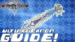 Kingdom Hearts HD 25 ReMIX  COMPLETE GUIDE Ultima Weapon  Item Synthesis  FM Materials KH2 FM [upl. by Najtsirk516]