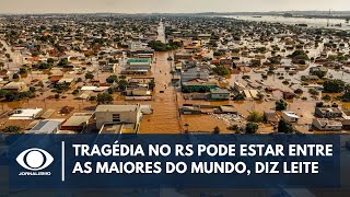 Eduardo Leite faz balanço sobre estrago de enchentes no RS  Canal Livre [upl. by Luwana]