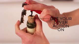 How to Open a Bottle of Wine With a Corkscrew [upl. by Rehpotsihc]