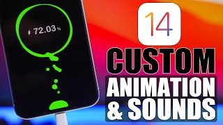 iOS 14 Custom Charging SOUND amp ANIMATION Easy Method [upl. by Kutzer]