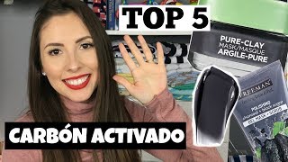 TOP 5 MASCARILLAS CARBÓN ACTIVADO  Karla Biebrich [upl. by Colville]