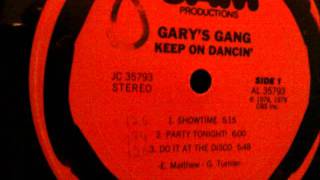 Garys Gang  Party Tonight 1978 [upl. by Witherspoon]