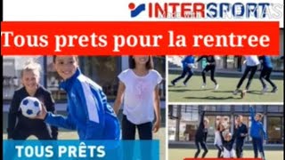 catalogue IINTERSPORT promo pour la rentree [upl. by Grannias]