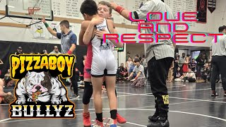 Michael Soto VS Hayden McElroy Match 3 1112 Year Old Boys Wrestling [upl. by Roselia]