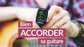 ACCORDER sa guitare FACILEMENT avec un accordeur [upl. by Setarcos403]