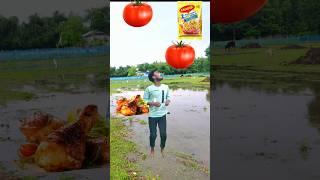 Aha Tamatar Bade Mazedaar  😆😄Tamatar Song kidssong funny shortvideos viralshort trending [upl. by Hegyera171]