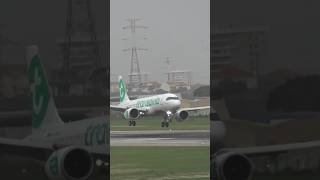 First A320neo for Transavia Landing for the first time at Lisbon Airport lisbonairport transavia [upl. by Yeknarf665]