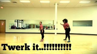 Bend it over hip hop fitness routine cincinnatiOhio choreographed by HIPHOPREDEFINED [upl. by Areem679]