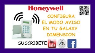 🔊 MODO AVISO 🔊 ATENCIÓN 🔴 HONEYWELL GALAXY [upl. by Kling]