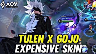 AOV  NEW SKIN TULEN X GOJO GAMEPLAY  ARENA OF VALOR LIÊNQUÂNMOBILE ROV [upl. by Job934]