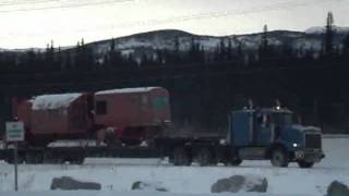 Overland Train Arrival in Whitehorse [upl. by Erwin201]