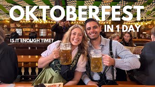 We ONLY have 1 DAY to see Munichs Oktoberfest Ultimate Oktoberfest 2024 Guide [upl. by Rivers734]