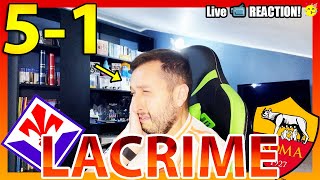 LACRIME FIORENTINAROMA 51 LIVE REACTION [upl. by Emlen]