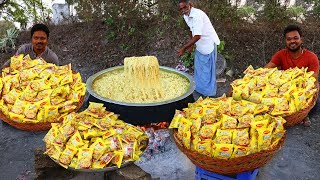 Wow Yummy Chicken Maggi Noodles  Maggi Masala Noodles Recipe With Chicken  Grandpa kitchen [upl. by Cedar114]