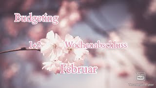 Budgeting Wochenabschluss 12 für Februar Bürgergeld [upl. by Leen228]