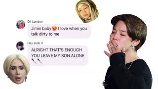 BTS TEXTS  Oli London Joins The Group Chat [upl. by Levi]