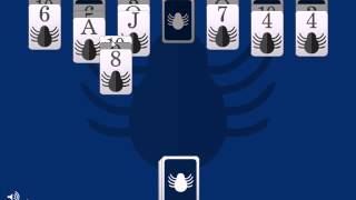 How to play Spiderette Solitaire [upl. by Ikim]