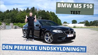 BMW M5 F10 TEST  Autobahn missil med ufatteligt meget POWER [upl. by Annyl951]