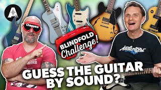 Chappers Guesses Guitars Without Playing Them  Blindfold Challenge [upl. by Neurath493]