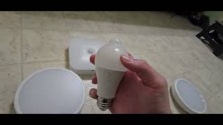 GE LED Bulb vs Brightever Motion Lights Compared [upl. by Edmon303]