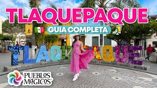 TLAQUEPAQUE JALISCO 🔴 Tour PUEBLO MÁGICO de GUADALAJARA 🇲🇽 La Cantina más grande del mundo 🌎 4K [upl. by Lu300]