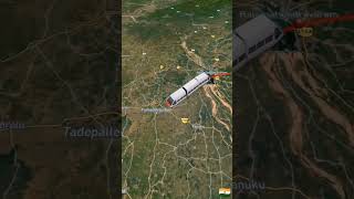 22701VISAKHAPATNAMGUNTUR UDAY DOUBLE DECKER SF EXPRESS TRAVEL MAP indianrailways 22701 [upl. by Chyou]