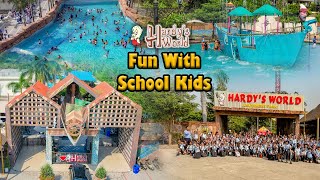 Hardys World Ludhiana  Amusement Park and Water Park  A day with school Students [upl. by Ecinreb551]