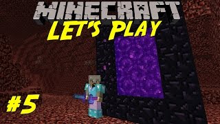 MINECRAFT  Lets play  NETHERPORTAL  med SoftisFFS  5 [upl. by Barth446]