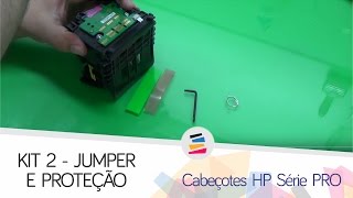 Tutorial  Aplicar Nova Proteção Cabeçote e Jumper HP 251DW 276DW 8100 8600 8610 8620 7612  SULINK [upl. by Adnileb88]