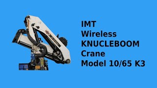 IOWA MOLD TOOLING IMT Crane in action model 1065 K3 SOLD [upl. by Oyr]