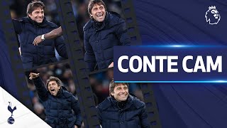 Antonio Contes INCREDIBLE reactions to win at the Etihad  CONTE CAM  Manchester City 23 Spurs [upl. by Erastus]