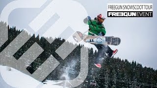 Freegun Snowscoot Tour  2014 World Finals [upl. by Notnad]