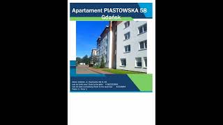 Apartament Piastowska 58 GDAŃSK [upl. by Fionna]