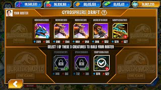 TERRESTRIAL TOUR VIP INDRICOCEROS VS COMPSOGNATHUS  JURASSIC WORLD THE GAME [upl. by Ttekcirc]