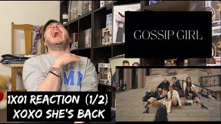 GOSSIP GIRL 2021  1x01 JUST ANOTHER GIRL ON THE MTA REACTION 12 [upl. by Keverian]