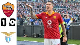 AS Roma  SS Lazio 10 Highlights  Lega Serie A TIM  20232024 [upl. by Imelida]