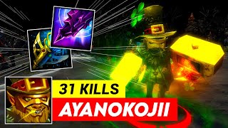 31 KILLS HoN Blacksmith Ayanokojii 1822 MMR MVP [upl. by Konrad]