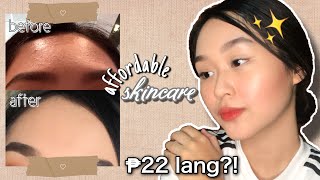 AFFORDABLE Skincare Routine  bakit ako makinis ✨ [upl. by Lexie834]