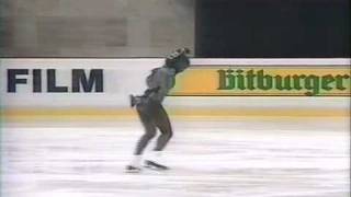 Surya Bonaly FRA  1991 European Figure Skating Championships Ladies Free Skate [upl. by Lauzon]