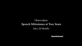 Observation Speech Milestones at 2 years [upl. by Nogem523]