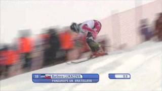 WU Erzurum 2011 Day 6 Alpine Skiing Ladies Super Combined Slalom [upl. by Bust656]