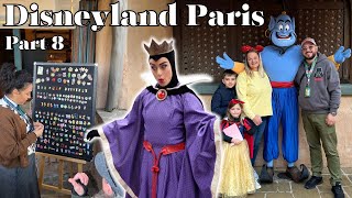 A day of Pin Trading and Characters  Our final Disneyland Paris vlog [upl. by Celisse]