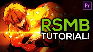 RSMB Tutorial for Premiere Pro Settings  More [upl. by Alverson]