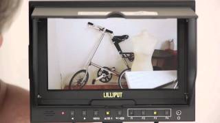 Lilliput 5DIIOP 178cm TFTMonitor mit Peaking  by wwwenjoyyourcameracom [upl. by Desi]