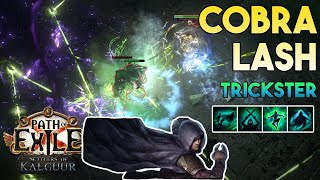 325 Ward Stacking Cobra Lash Build  Trickster  Settlers of Kalguur  Path of Exile 325 [upl. by Marwin703]