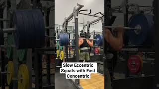 Slow Eccentric Squats with Fast Concentric [upl. by Nosniv]