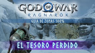 God of War Ragnarok Guia de Zonas 100  El tesoro perdido Localización coleccionables [upl. by Ytitsahc]