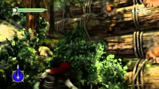 Killing Ewoks Star Wars Force Unleashed 2 Battle of Endor [upl. by Dallon]